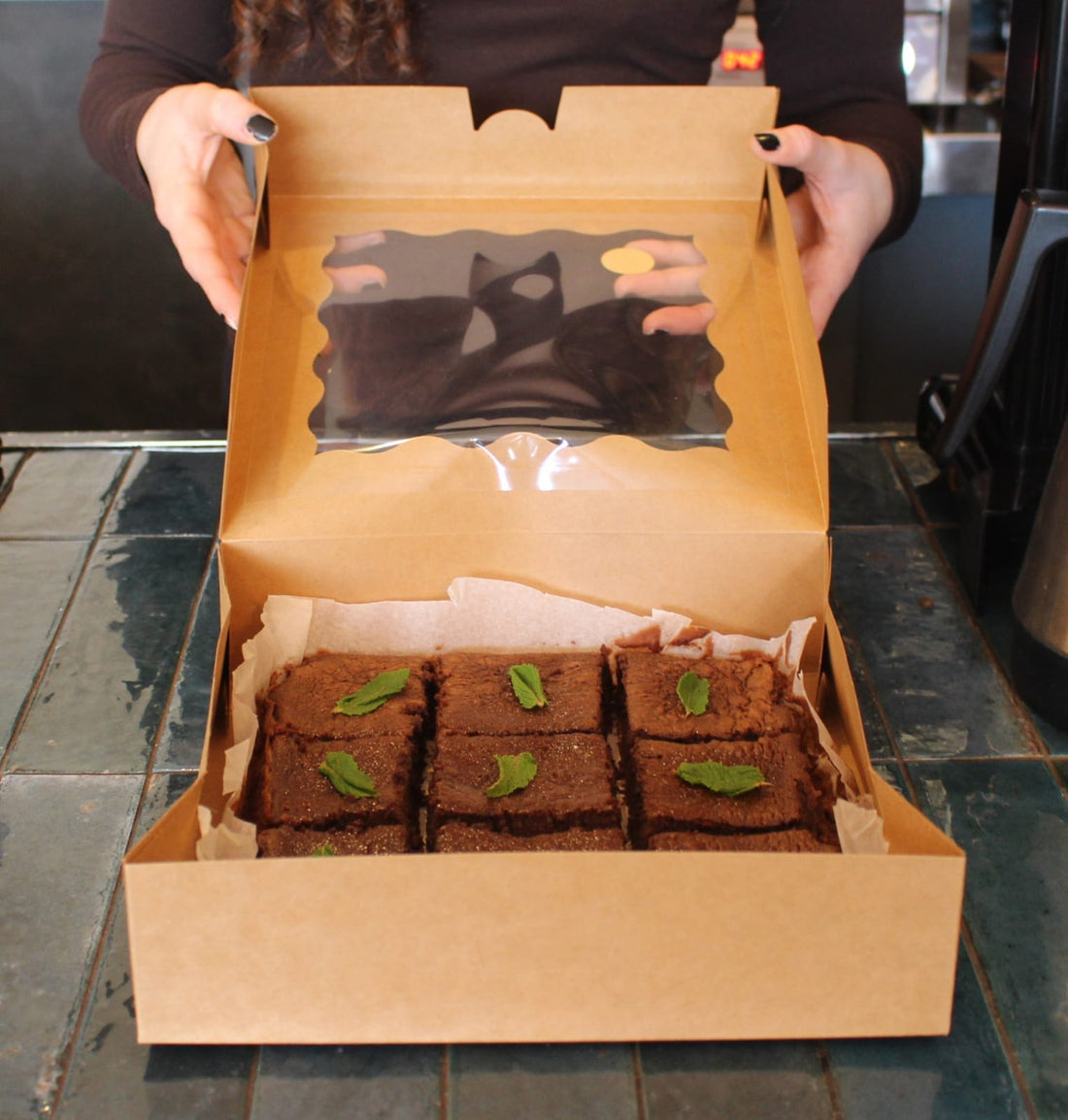 GF Brownie Box -Dark Chocolate & Mint – Ivy & Snoop